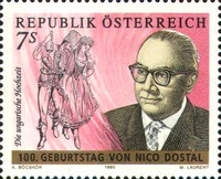 [The 100th Anniversary of the Birth of Nico Dostal, type BNB]