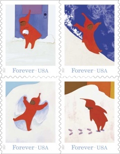 [Children's Books - The Snowy Day by Ezra Jack Keats, 1916-1983, type ]
