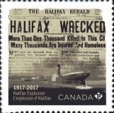 [The 100th Anniversary of the Halifax Explosion, type DPT]
