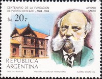 [The 100th Anniversary of the City of Argentina, type BCI]