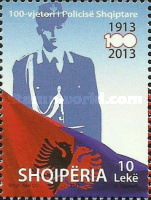 [The 100th Anniversary of the Albanian Police Force, type DCA]