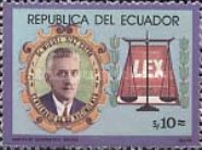 [The 100th Anniversary of the Birth of Miguel Diaz Cueva, Lawyer, 1884-1942, type BTN]