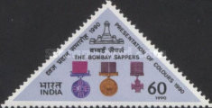 [Presentation of New Colours to Bombay Sappers, type AOG]