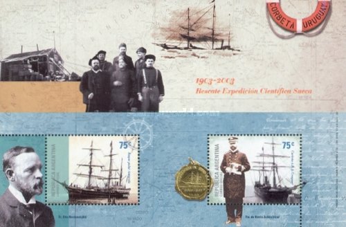 [Argentine Antarctica - The 100th Anniversary of the Rescue of the Swedish Scientific Expedition by the Corvette A.R.A. Uruguay, type ]