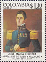 [Airmail - The 150th Anniversary of Battles of Junin and Ayacucho, type ALM]