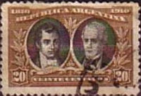 [The 100th Anniversary of the Revolution, 1810-1910, type BU]