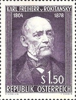 [The 50th Anniversary of the Birth of Baron Karl Freiherr von  Rokitansky, 1804-78, type TJ]