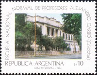 [The 100th Anniversary of the Alejandro Carbo Teacher Training College, Cordoba, type BBJ]