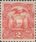 [Coat of Arms - Inscription "UNION POSTALE UNIVERSELLE EQUATEUR", type O]