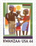 [Kwanzaa Festival - Self-Adhesive Stamp, type FQF]