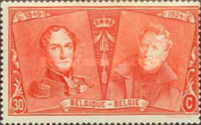 [The 75th Anniversary of the First Belgian Stamp, type BW4]