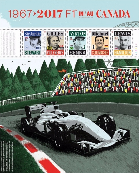 [The 50th Anniversary of F1 in Canada, type ]