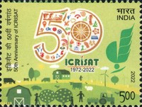 [The 50th Anniversary of ICRISAT - International Crop Research Institute for the Semi-arid Tropics, type EYQ]