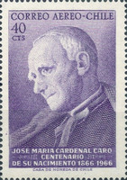 [The 100th Anniversary of the Birth of Cardinal Caro, 1866-1958, type PV]