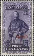 [Italian Occupation- Italian Postage Stamps No. 360-369 Overprinted "CALINO", type R]