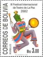 [The 3rd International Theatre Festival, La Paz, type BAU]