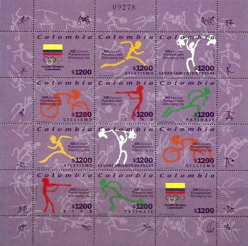 [The 13th Pan-American Games, Winnipeg, type ]