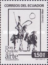 [Paintings - Don Quijote in the Ecuadorian Art, type EIE]