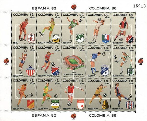 [Airmail - Football World Cup - Spain, type ]