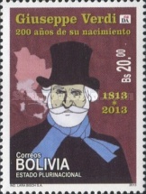[The 200th Anniversary of the Brith of Giuseppe Verdi, 1813-1901, type BTB]
