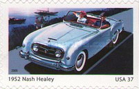 [America on the Move - Sports cars of the 1950's - Self-Adhesive, type ERC]