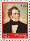 [The 150th Anniversary of the Death of Franz Schubert (Composer), type WE]