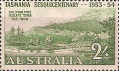 [The 150th Anniversary of the First Office in Tasmania, type DT]