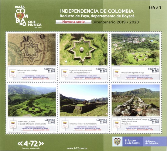 [Independence of Colombia - Reducto de Paya, Department of Boyaca, type ]