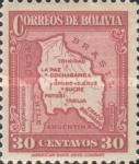 [Map of Bolivia, type BY9]