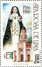 [The 400th Anniversary of the Birth of St. Rosa of Lima, type AGU]