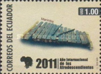 [International Year for People of African Descent - Musical Instruments, type DTZ]