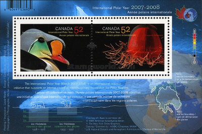 [International Polar Year - King Eider and Deep Sea Jellyfish, type ]