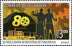 [The 80th Anniversary of Industry and Chamber of Commerce of Tungurahua, type DKY]