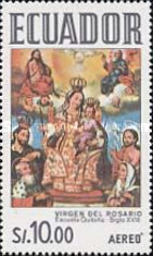 [Airmail - Religious Paintings of 18th-century Quito School, type BEA]