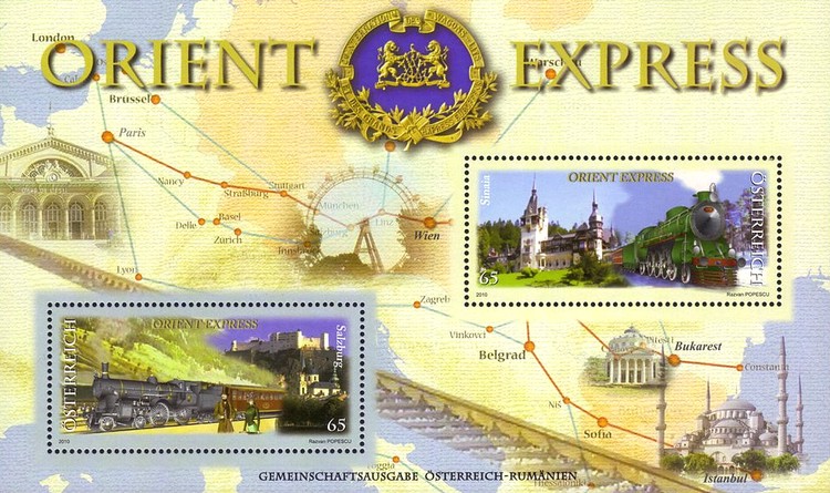 [Joint Issue with Romania - Orient Express, type ]