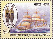[16 Punjab (2nd Patiala) Regiment, type CVL]