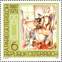 [The 100th Anniversary of the Birth of the Painters Anton Faistauer and Albert Paris-Gütersloh, type BBL]