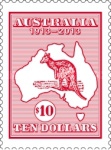 [The 100th Anniversary of the First Kangaroo & Map Issue, type A50]