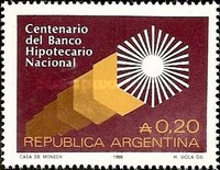 [The 100th Anniversary of the National Mortgage Bank, type BHQ]