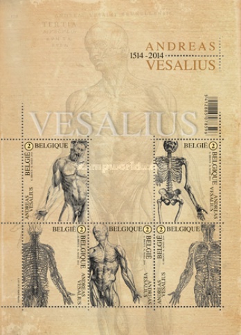 [Humani corporis fabrica De - The 500th Anniversary of the Birth of Andreas Vesalius, 1514-2014, type ]