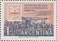 [The 100th Anniversary of the Argentine Confederation Stamps, type PR]