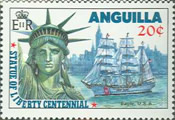 [The 100th Anniversary of the Statue of Liberty - New York, type ZF]