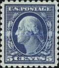 [George Washington - Unwatermarked Paper, type DW92]