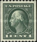 [George Washington - Coil Stamps, type DW71]