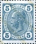 [Emperor Franz Josef I, 1830-1916 - With Varnish Bars, type S3]