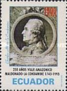 [The 250th Anniversary of Maldonado and La Condamine's Amazon Expedition, type CEM]
