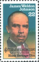 [Black Heritage - James Weldon Johnson, type BQF]