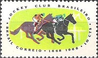 [The 100th Anniversary of the Brazilian Jockey Club, type AQZ]