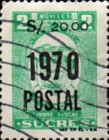 [Revenue Stamps - Overprinted "1970 POSTAL" and Surcharged, type BBZ19]