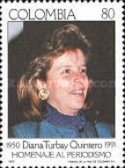 [Diana Turbay Quintero Commemoration, Journalist, 1950-1991, type BHJ]